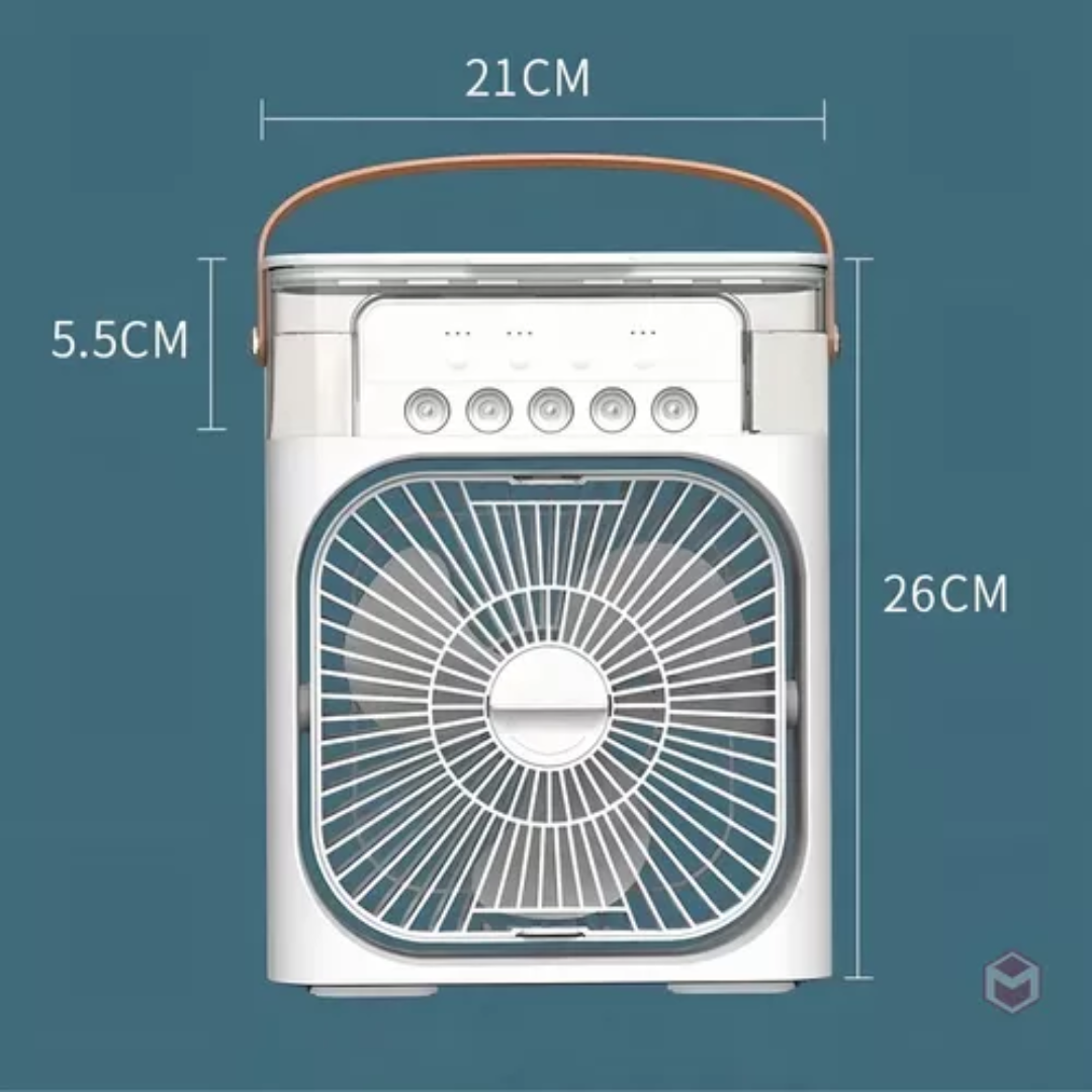 Ventilador Enfriador Humidificador Led